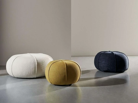 Pouf Clove in tessuto imbottito di Twils