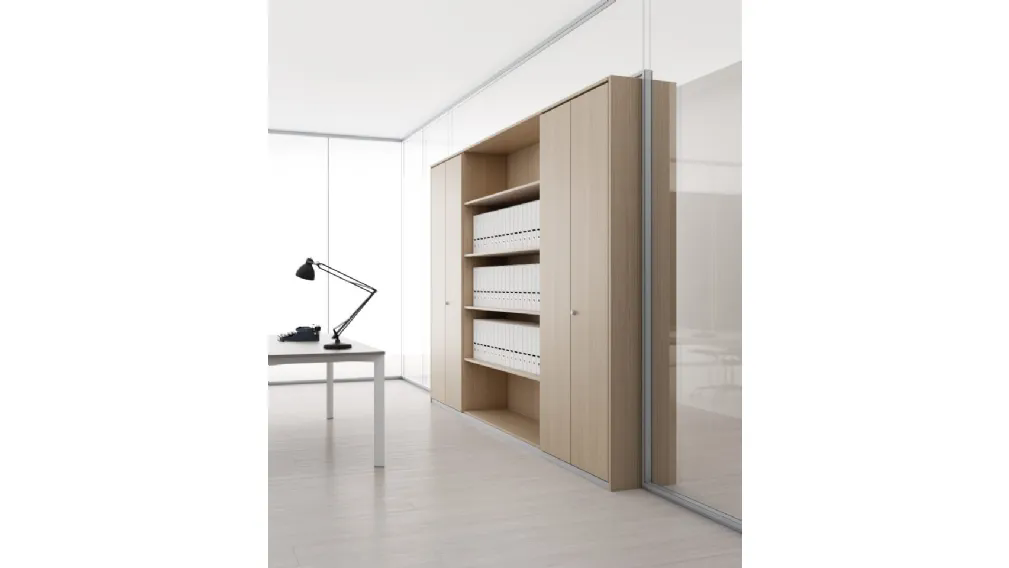 Libreria per ufficio Programma 3 di Citterio Office