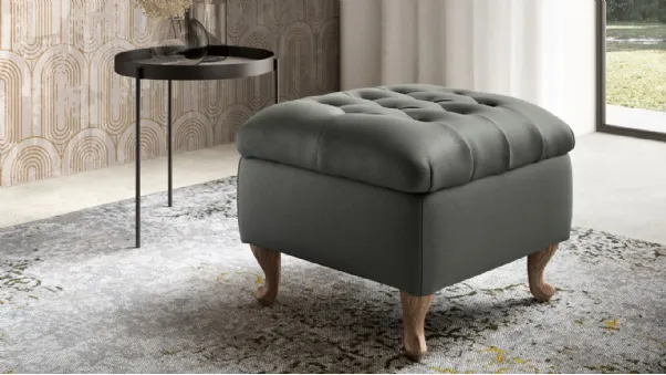 Pouf classico Calvin di Doimo Salotti