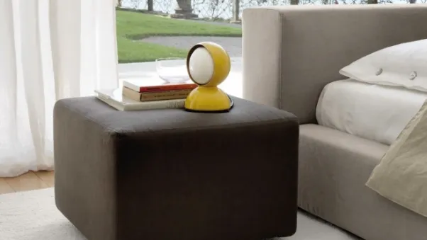 Pouf Linear in tessuto di Desirèe