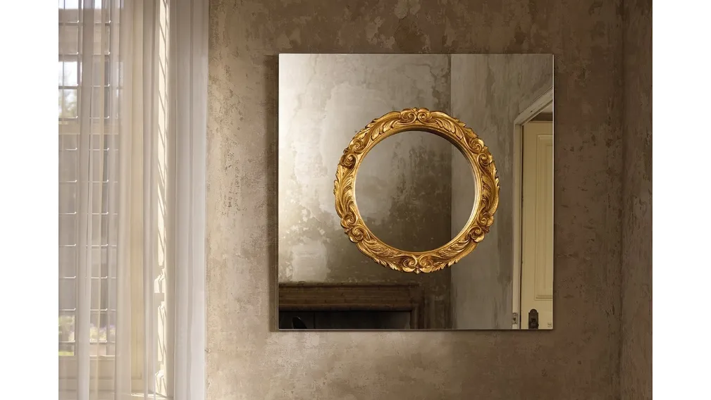 Specchio con cornice interna Ritratto di Fiam