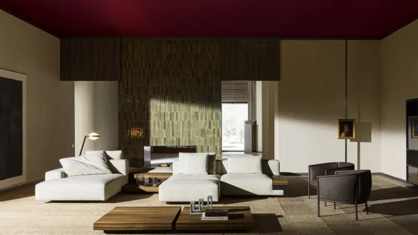 Tavolino in legno Marteen Coffee Table di Molteni & C