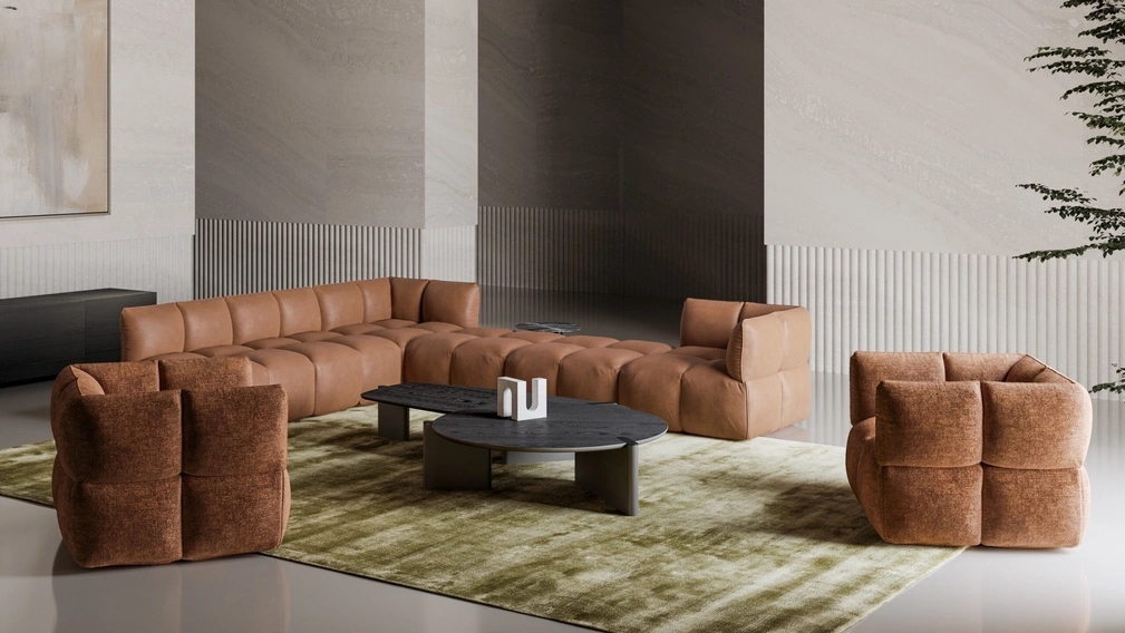 Tavolino in legno Flatiron di Bonaldo