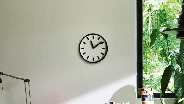 Orologio da muro in ABS Tempo di Magis