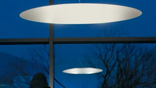 Lampada da soffitto in polietilene bianco Astra di Cattelan Italia