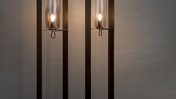 Lampada da terra Bio-s in metallo e vetro di Bonaldo