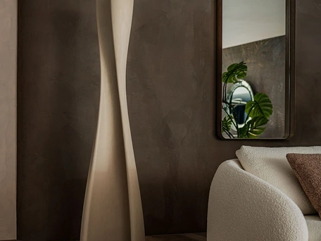 Lampada da terra in argilla Diploma di Cattelan Italia