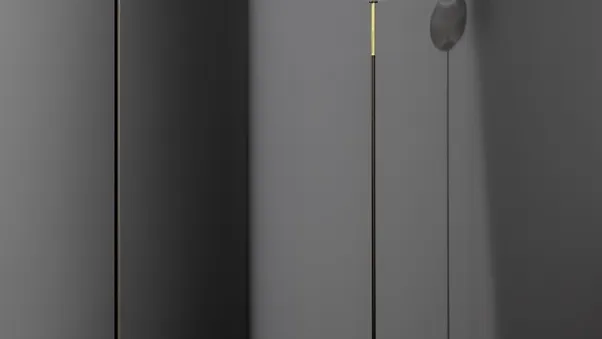 Lampada da terra Pepita in vetro e metallo di Bonaldo