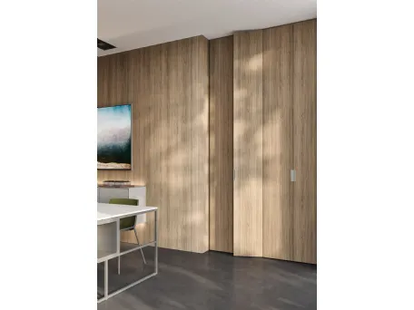 Porta a libro in legno per interni Click di RES Italia