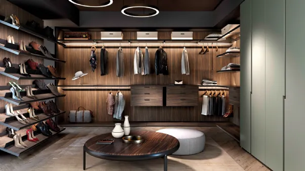 Cabina Armadio Kab Rovere Grigio di Olivieri