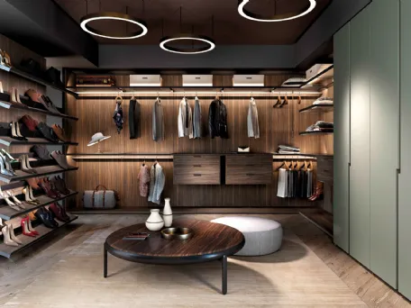 Cabina Armadio Kab Rovere Grigio di Olivieri