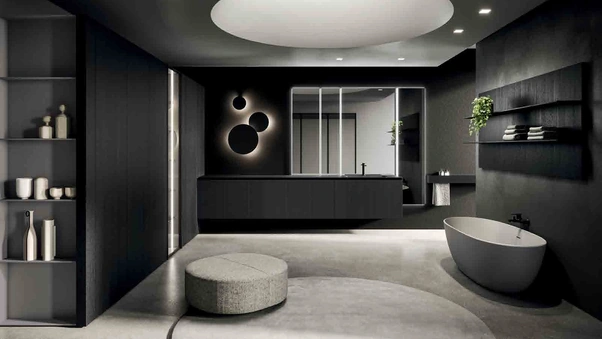 Mobile da Bagno sospeso 360Gradi_Concept_07 di Altamarea