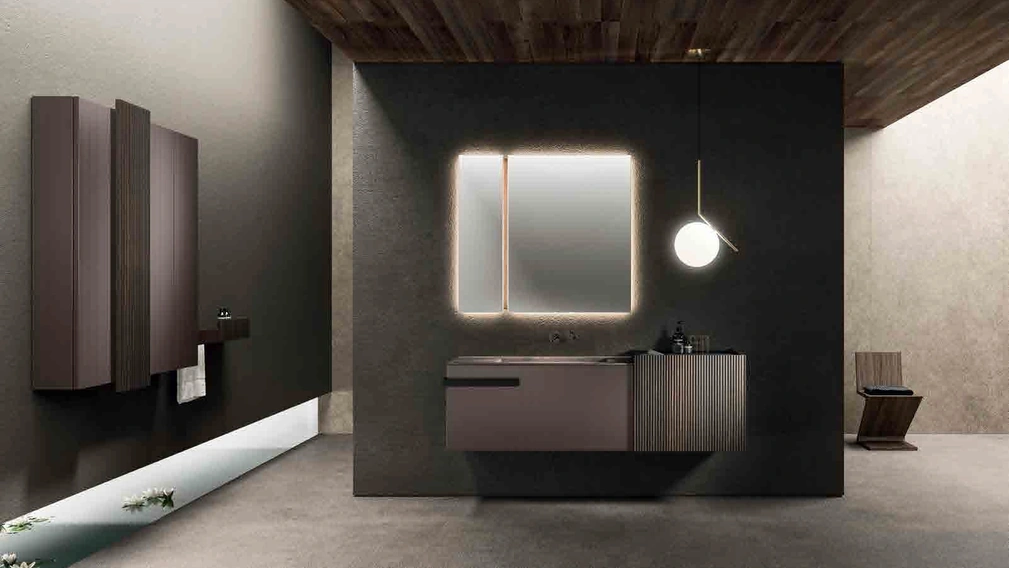 Mobile da Bagno sospeso Lympha_Concept_01 di Altamarea