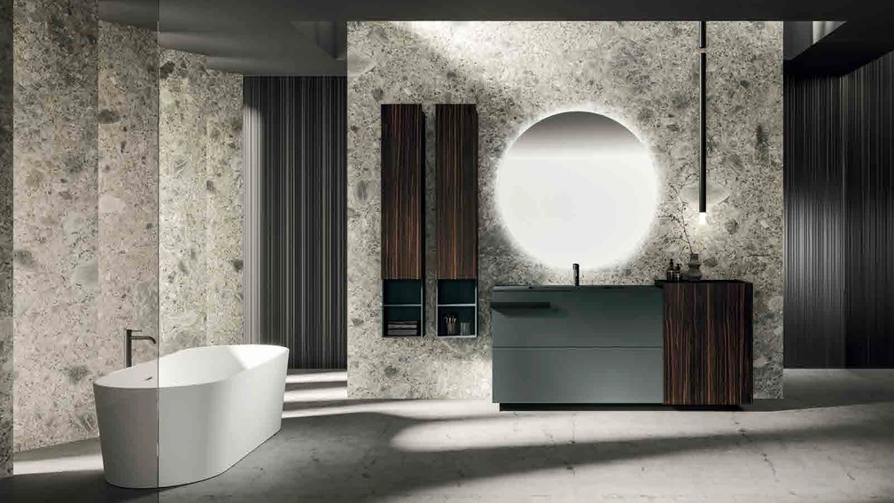 Mobile da Bagno a terra Lympha_Concept_07 di Altamarea