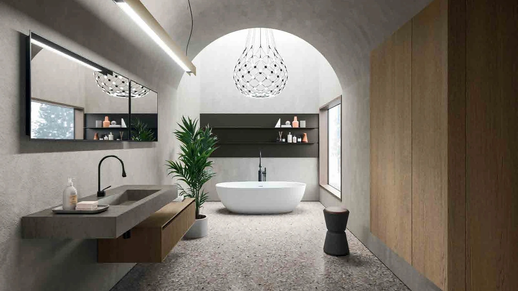 Mobile da Bagno Modo Project_Concept_05 in rovere di Altamarea