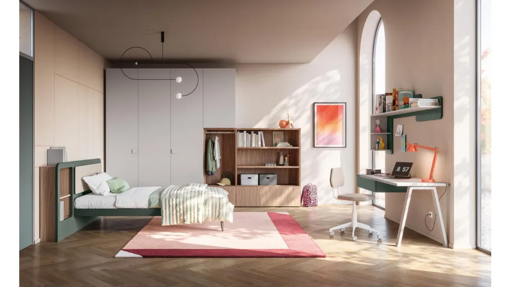 Cameretta Letto a Terra 10 di Mistral