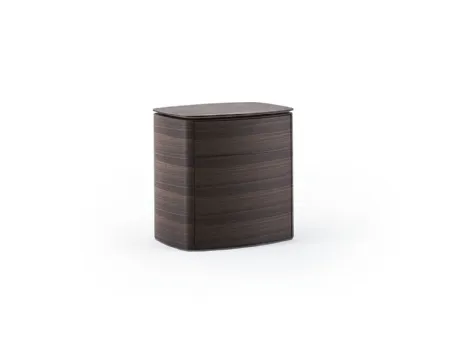 Comodino in legno con top in marmo 4040 di Molteni & C