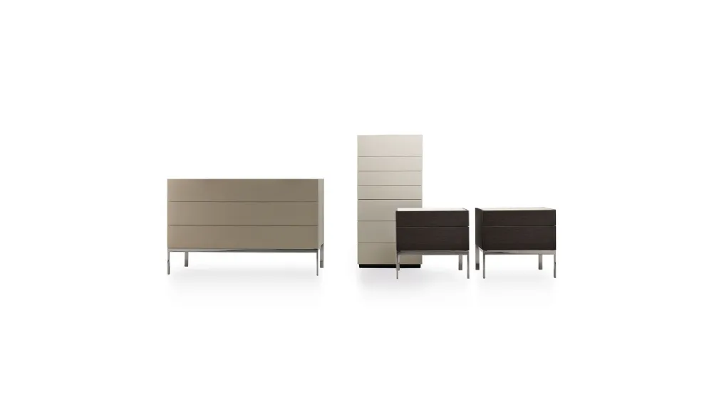 Comodino in laccato opaco 606 di Molteni & C
