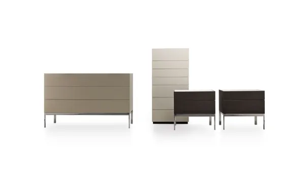 Comodino in laccato opaco 606 di Molteni & C