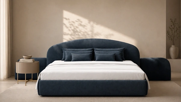 Letto imbottito Cove di Pianca