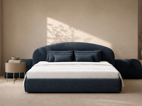 Letto imbottito Cove di Pianca