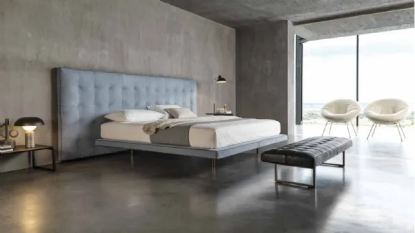 Letto matrimoniale con ampia testiera Ludwig di Desirèe