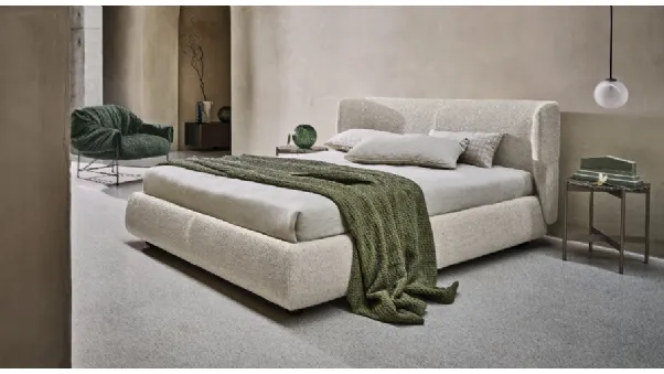 Letto in tessuto imbottito Claire di Ditre Italia