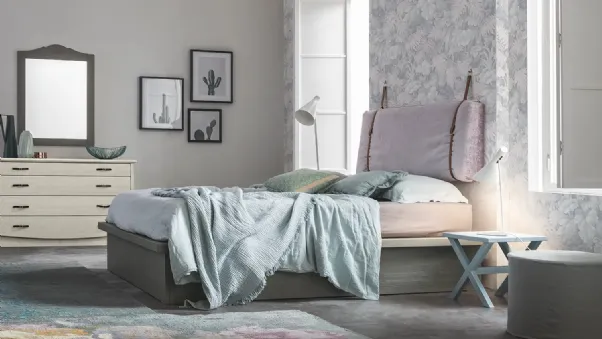 Letto con box contenitore Helios di Callesella