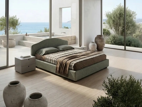 Letto con box contenitore Elba di Horm