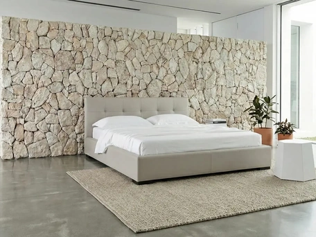 Letto con testiera Grenada di Horm