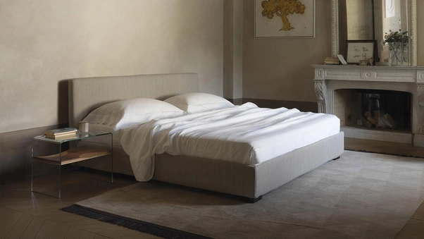 Letto con contenitore Lipari di Horm