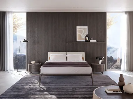 Letto Kalè Rovere Carbon di Olivieri