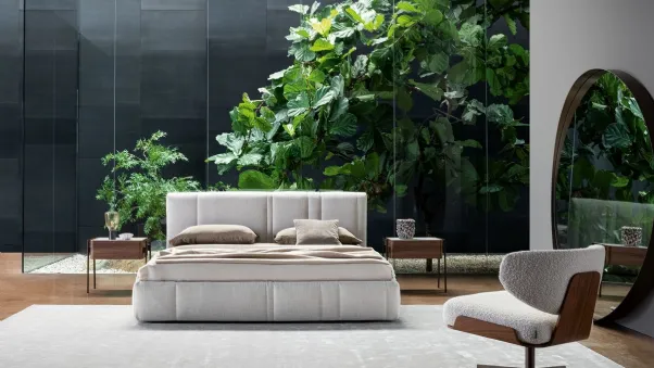Letto con box contenitore Rigoletto di Bonaldo
