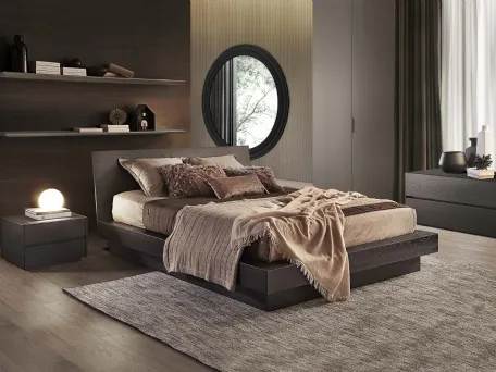 Letto Self Rovere Wenge di Olivieri