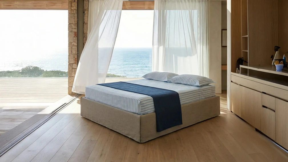 Letto Sommier con o senza vano contenitore Tahiti di Horm