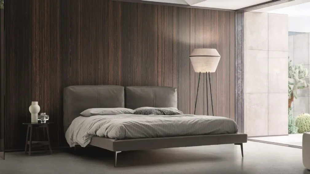 Letto in pelle Sound di Ditre Italia