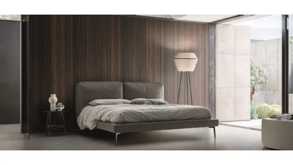 Letto in pelle Sound di Ditre Italia