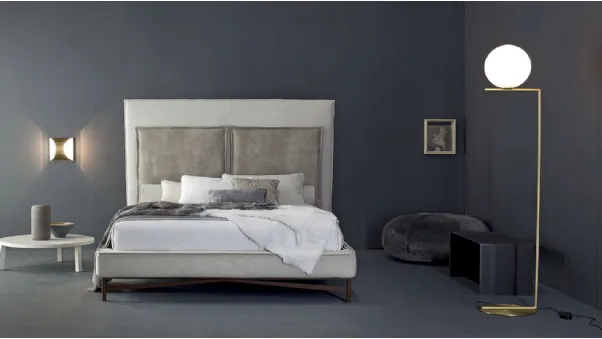 Letto in tessuto con testiera alta SP2802 Alto di Twils