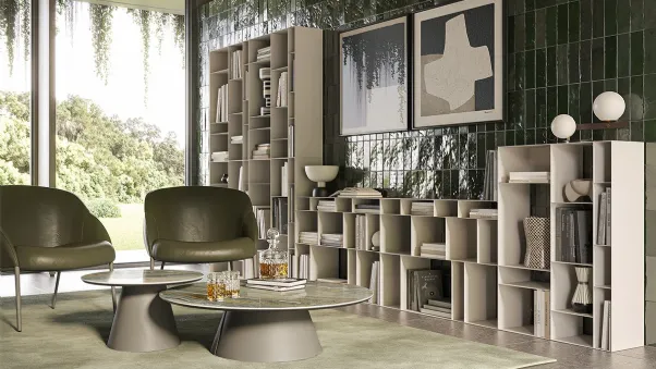 Libreria componibile Latitude di Cattelan Italia