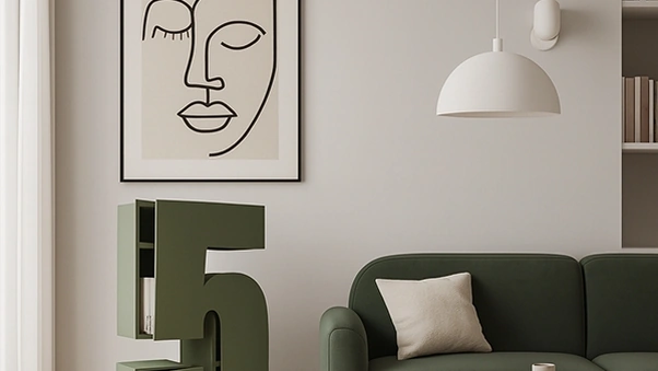 Libreria Numero Contenitore di Voltan