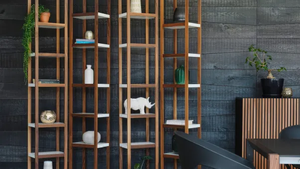 Libreria Singles in legno di Horm