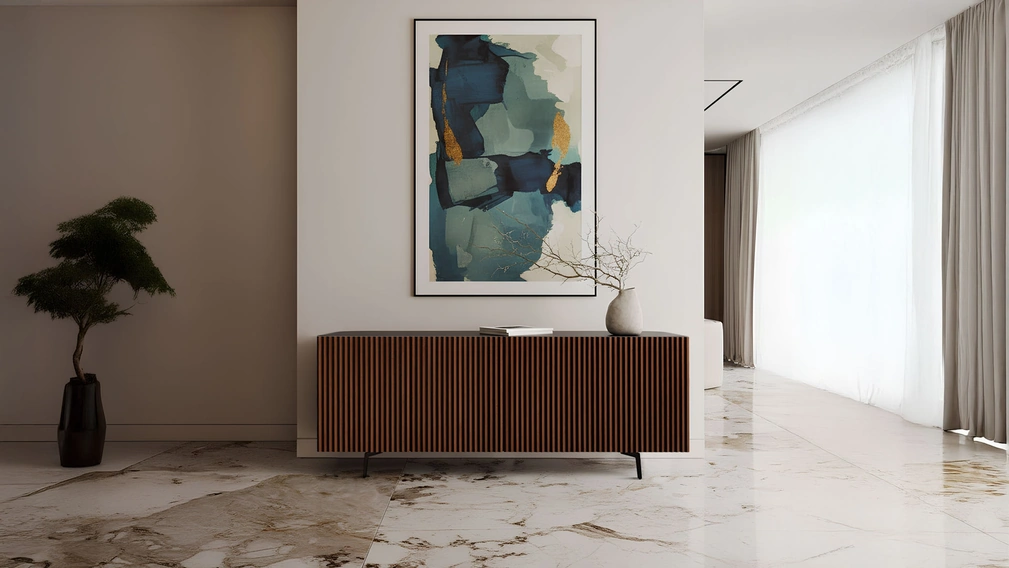 Madia Leon Wood Mid-Century di Horm