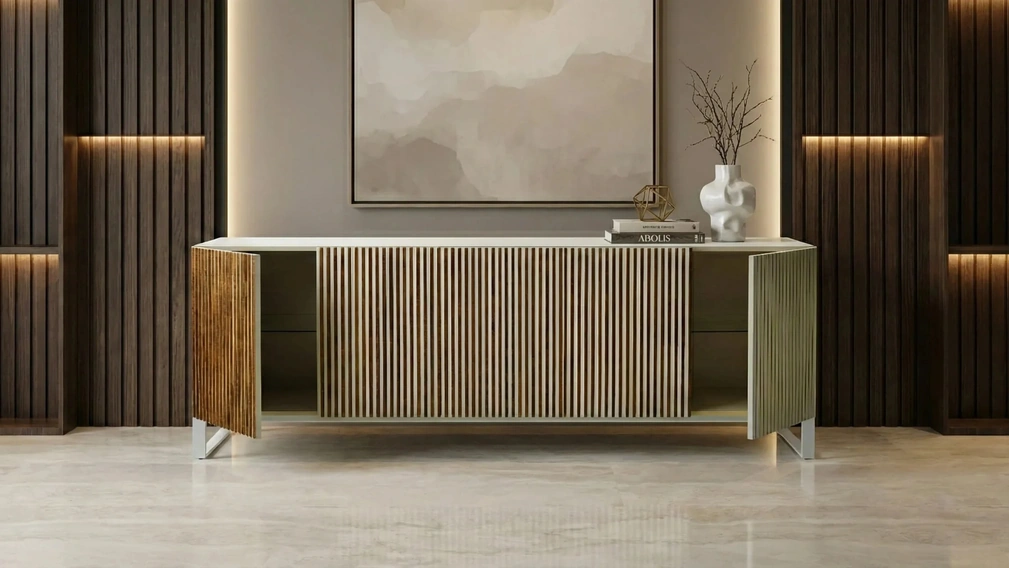 Madia Leon Wood Minimal Design di Horm