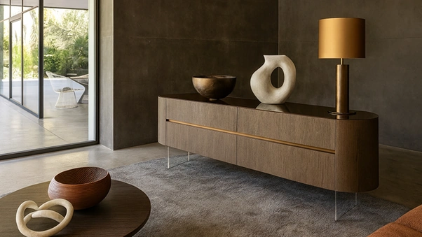 Madia Ottanta in quercia tabacco di Voltan