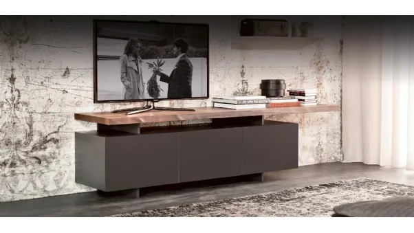 Mobile Porta TV in legno verniciato Seneca di Cattelan Italia