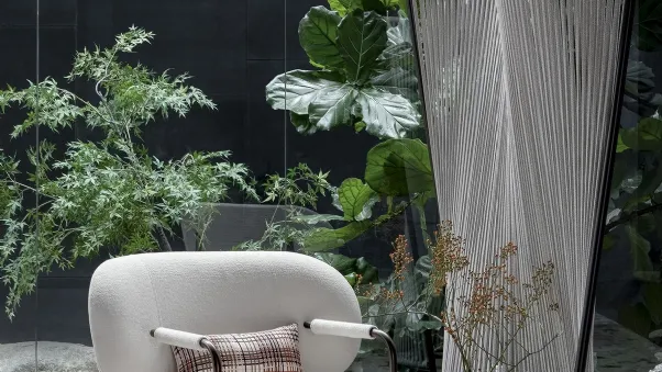 Poltroncina Cross lounge chair di Bonaldo