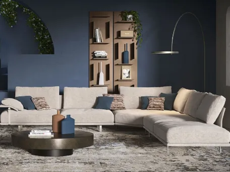 Divano angolare Heston di Cattelan Italia