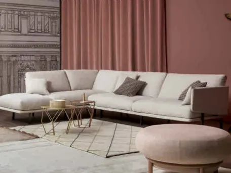 Divano ad angolo in tessuto Structure Sofa di Bonaldo