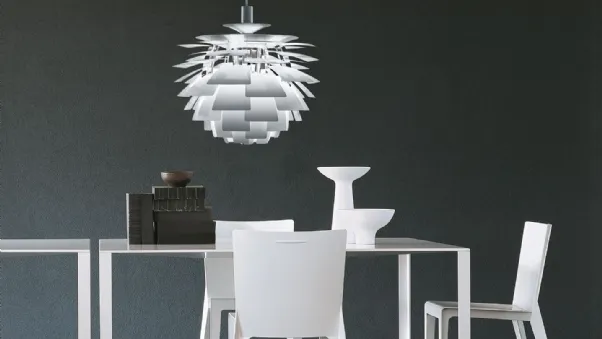Sedia di design Alfa in poliestere e resina di Molteni & C