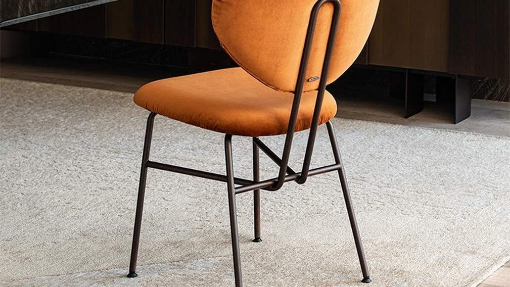 Sedia Chloe in velluto di Cattelan Italia